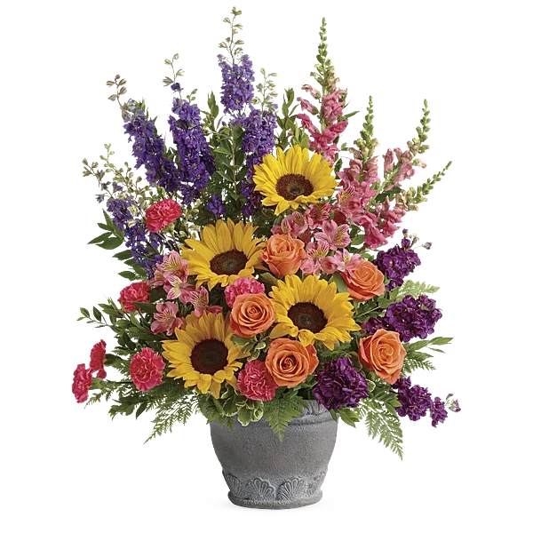 Teleflora's Hues Of Hope Bouquet