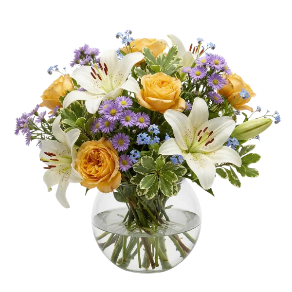 Bright Blue Skies Bouquet